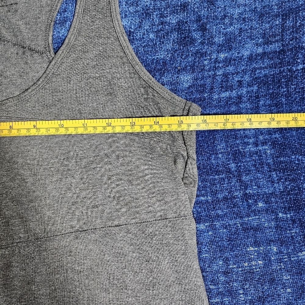 Aether Grey Racerback Tank 2 Medium - Picture 5 of 7